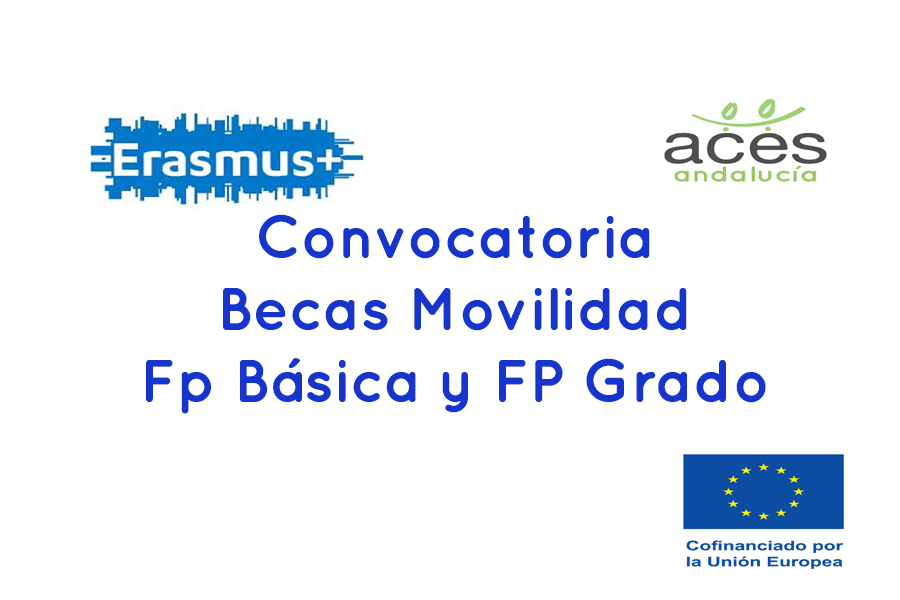 CONVOCATORIA becas movilidad Erasmus+ para FPB y FPGm del Consorcio ACES-And
