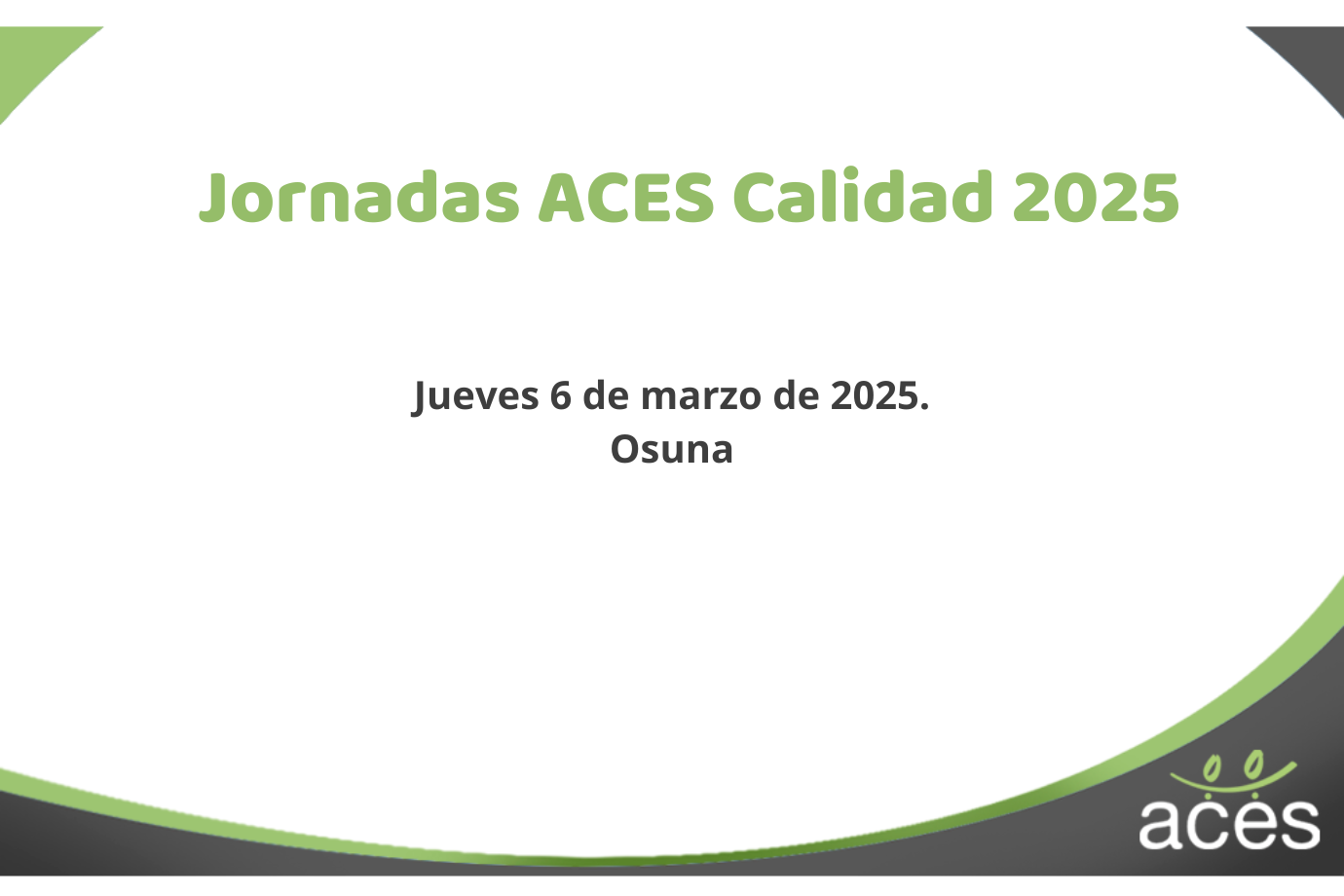 Jornadas ACES Calidad 2025