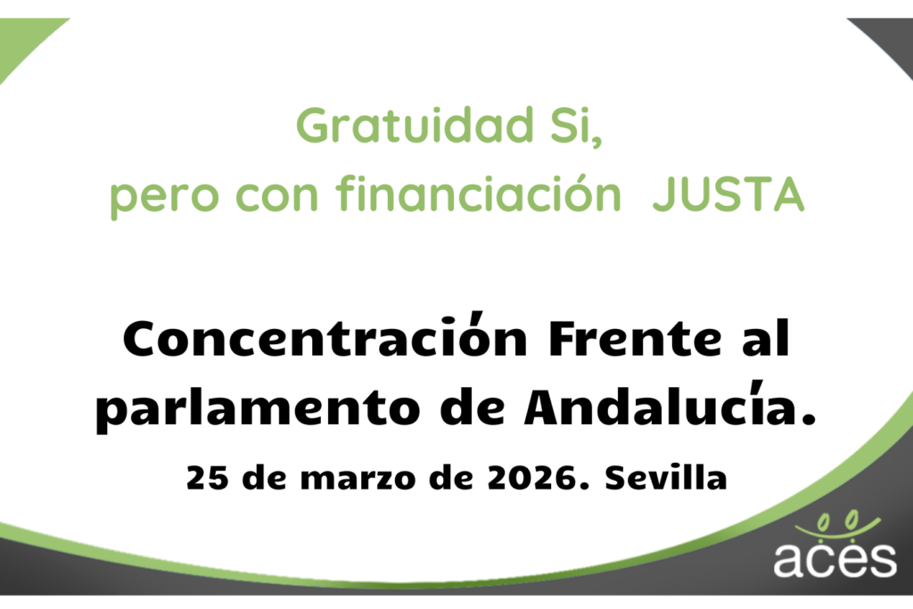 Evento Manifestación Sector Ed Infantil