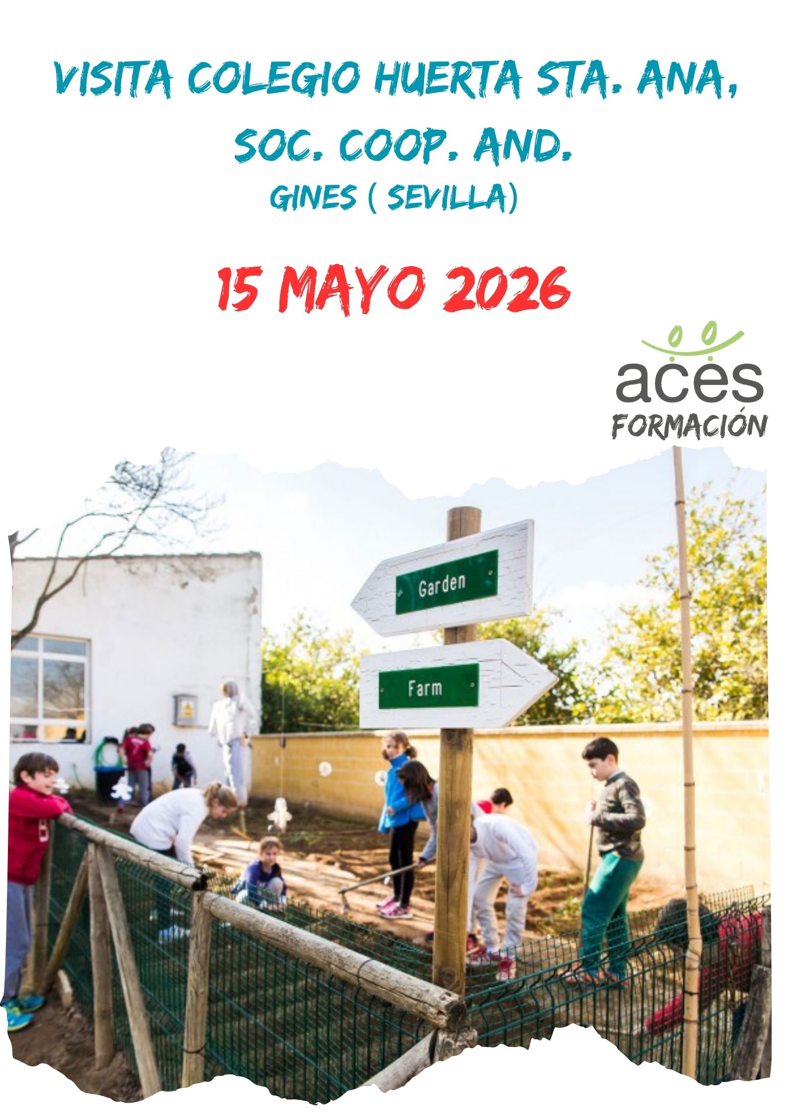26-05-15 Visita Colegio Huerta Santa Ana