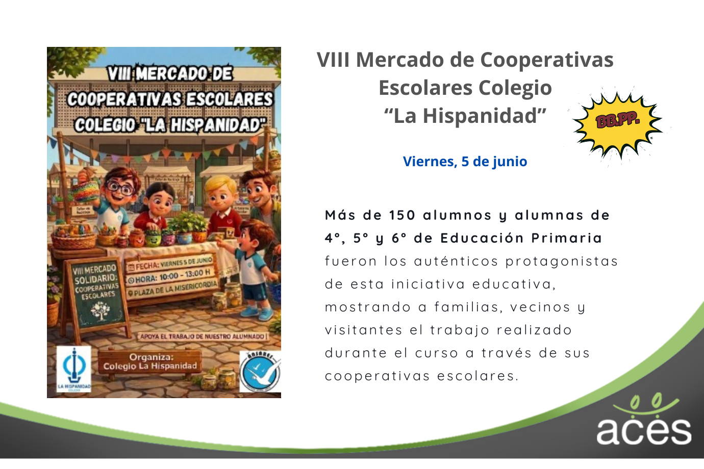 VIII Mercado Solidario Cooperativas Escolares
