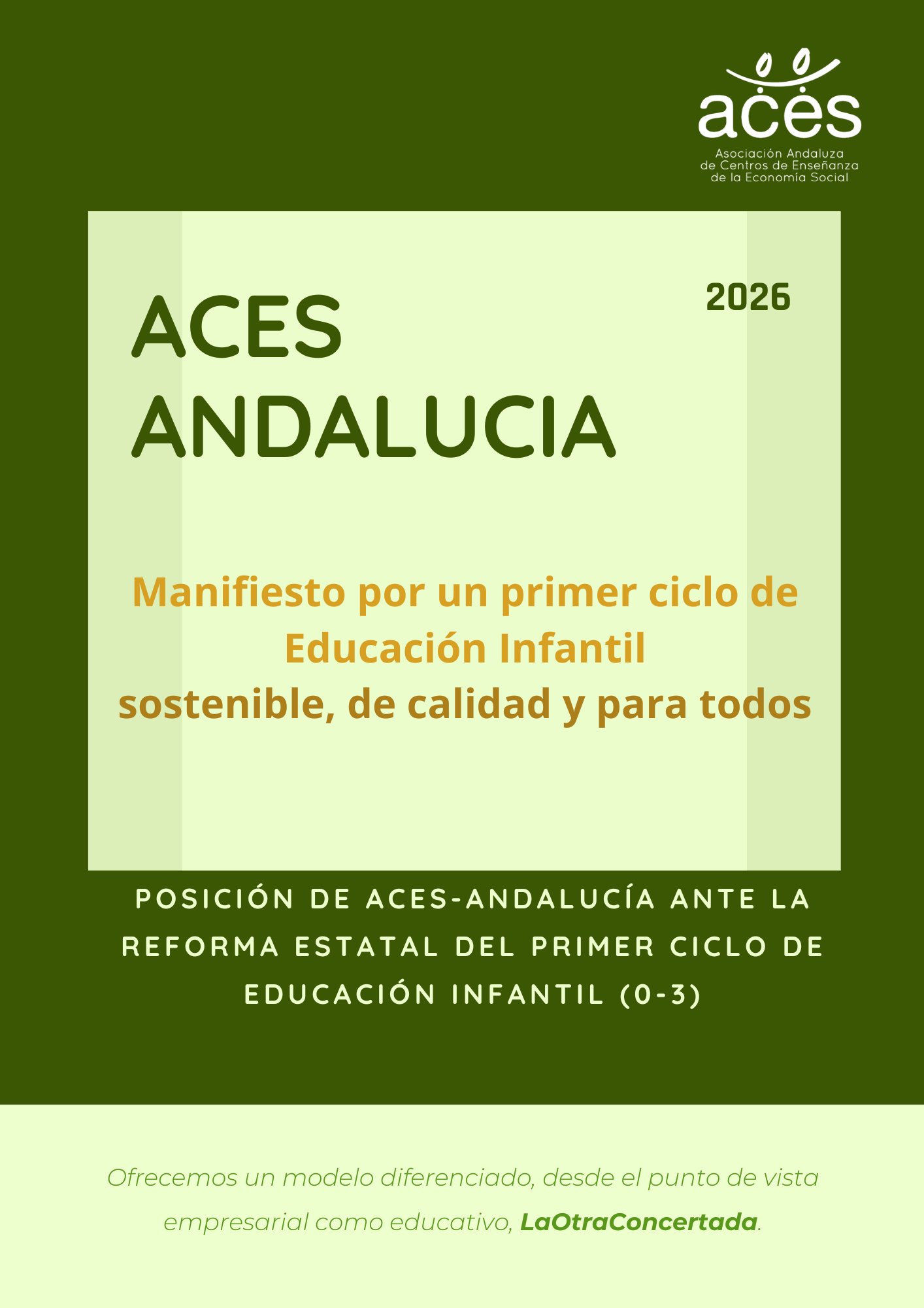 Manifiesto por la educación infantil